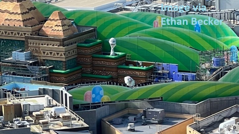 Latest pics of Super Nintendo World Hollywood  rager.trade show major progress